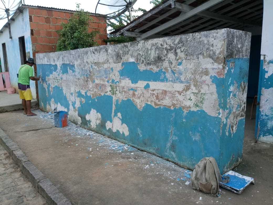 Camacã: Creche Durvalina Almeida em Jacareci recebe reforma